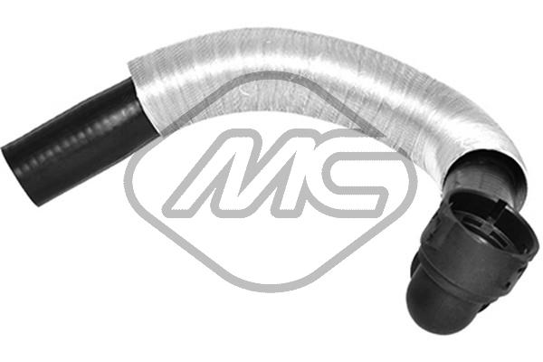 Патрубок радиатора METALCAUCHO 07376