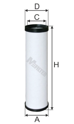 Фильтр воздушный MFILTER A563/1