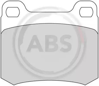 Комплект тормозных колодок дискового тормоза A.B.S. 36498/1