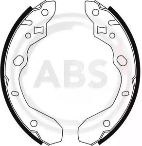 Комплект тормозных колодок A.B.S. 9066