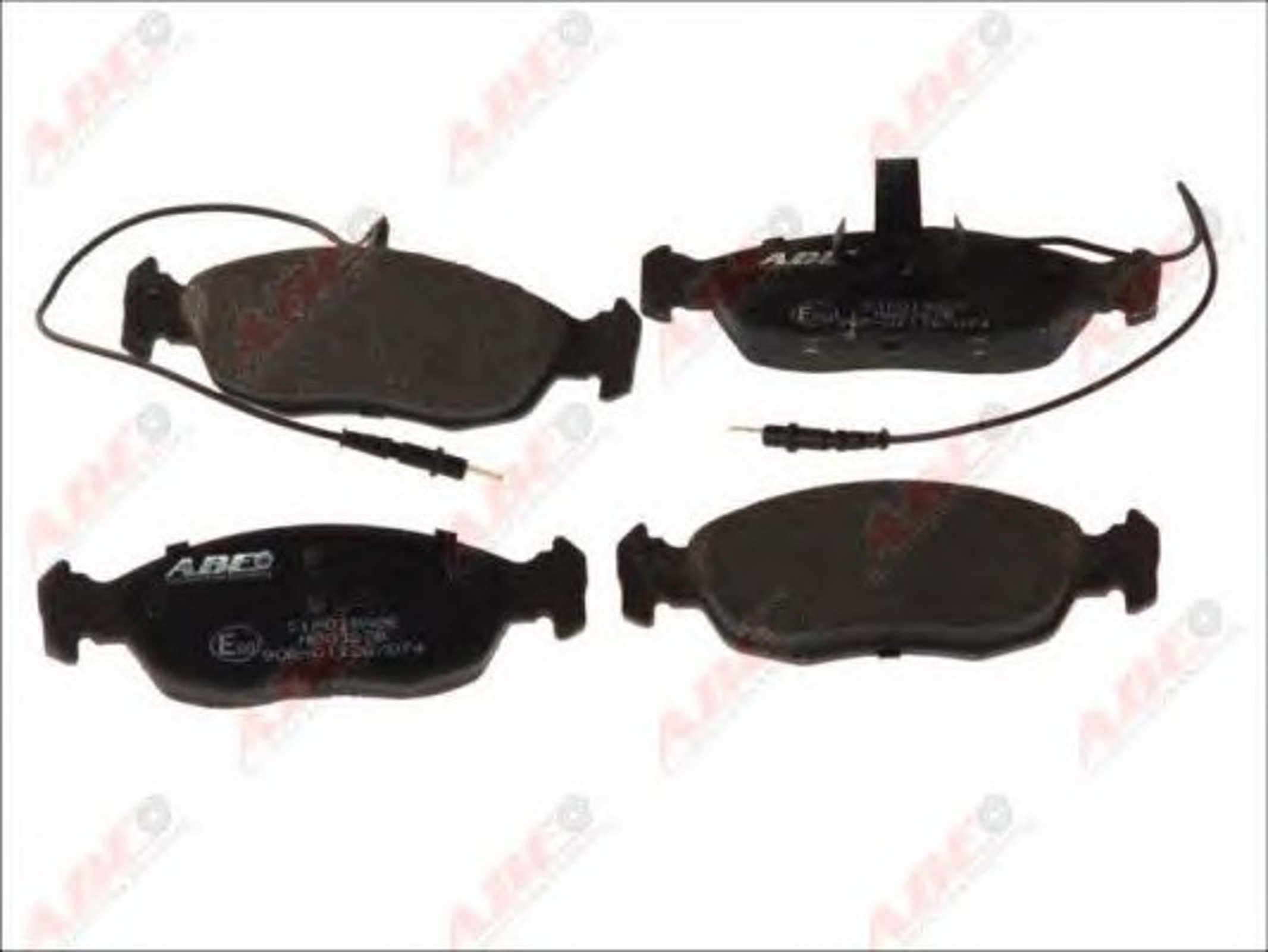 Колодки тормозные дисковые ABE C1P019ABE