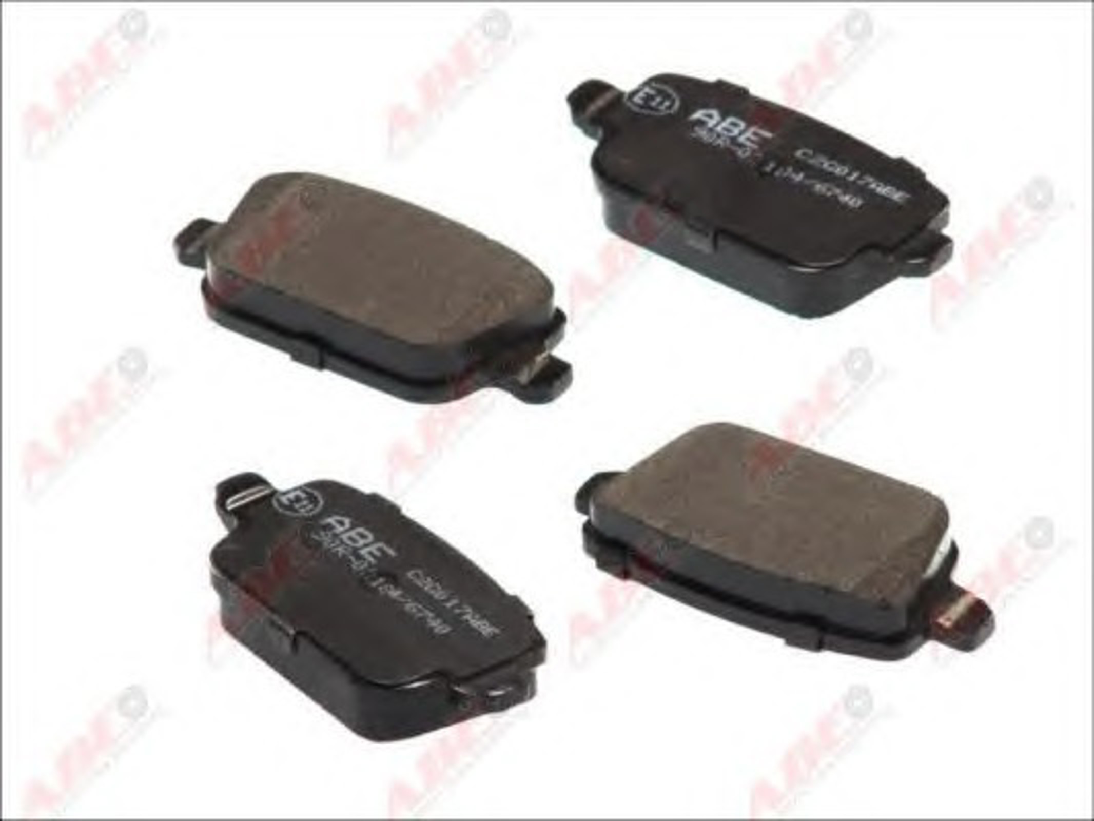 Колодки тормозные дисковые ABE C2G017ABE