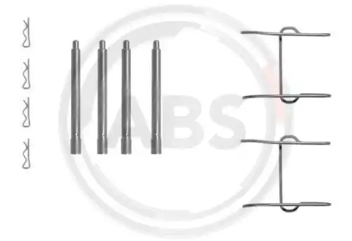 Пружины колодок (ремкомплект) A.B.S. 1149Q
