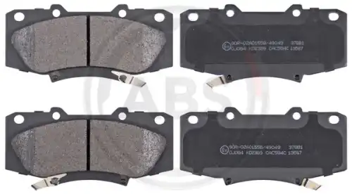 Тормозные колодки A.B.S. 37881
