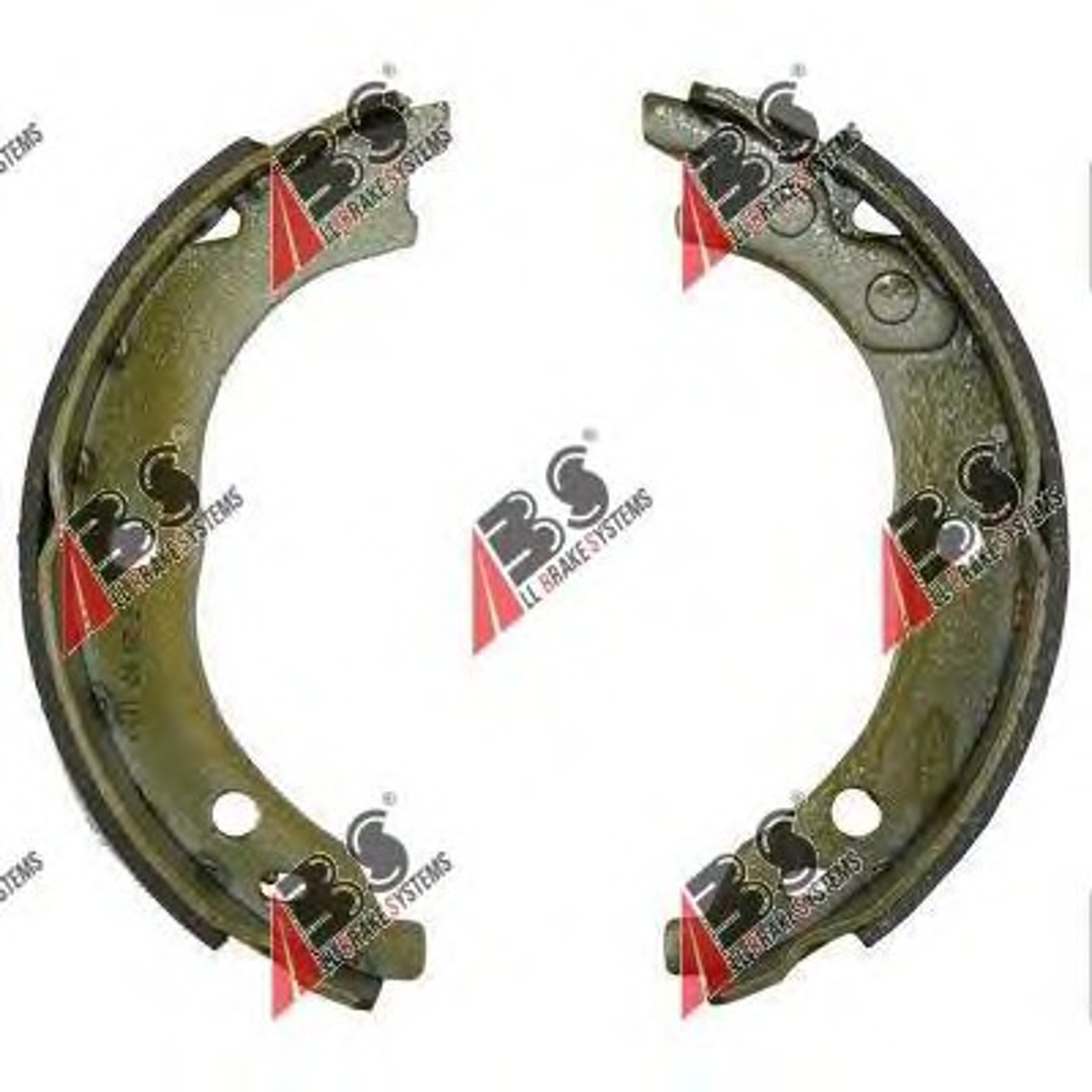 Колодки тормозные барабанные A.B.S. 9167