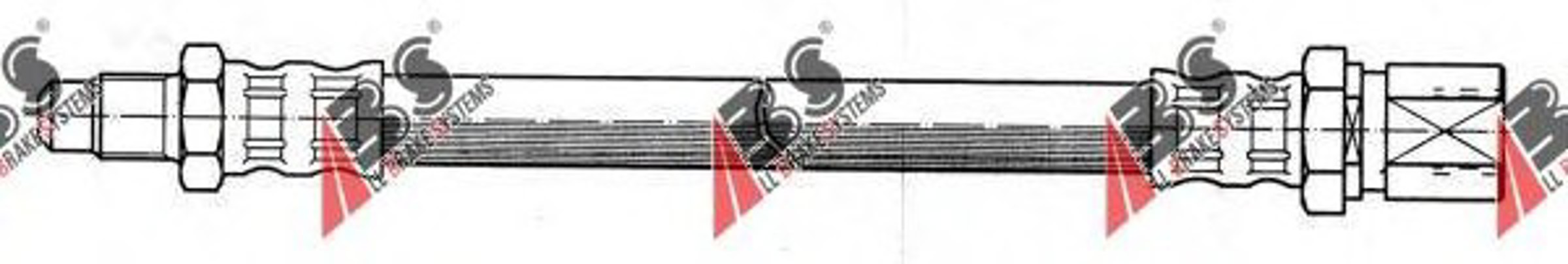 Шланг тормозной A.B.S. SL 1082