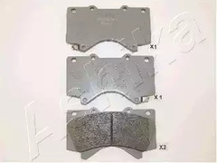 Колодки тормозные дисковые ASHIKA 50-02-272