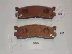 Колодки тормозные дисковые ASHIKA 51-03-305