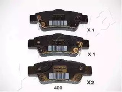 Колодки тормозные дисковые ASHIKA 51-04-400