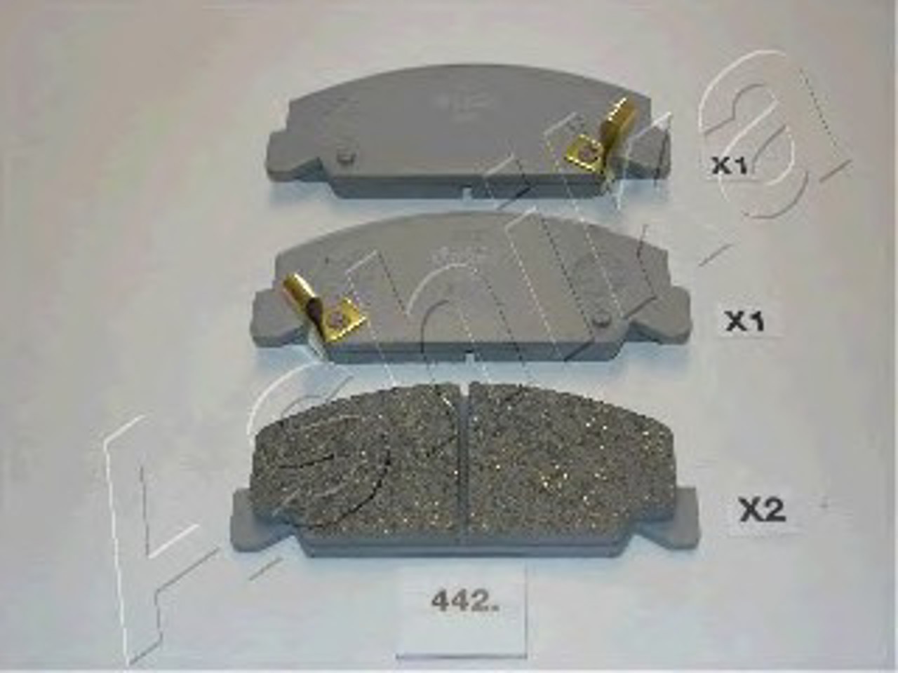Колодки тормозные дисковые ASHIKA 50-04-442