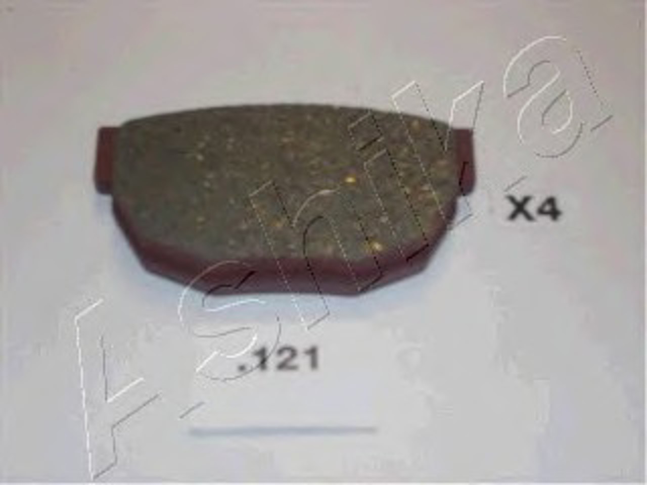 Колодки тормозные дисковые ASHIKA 51-01-121