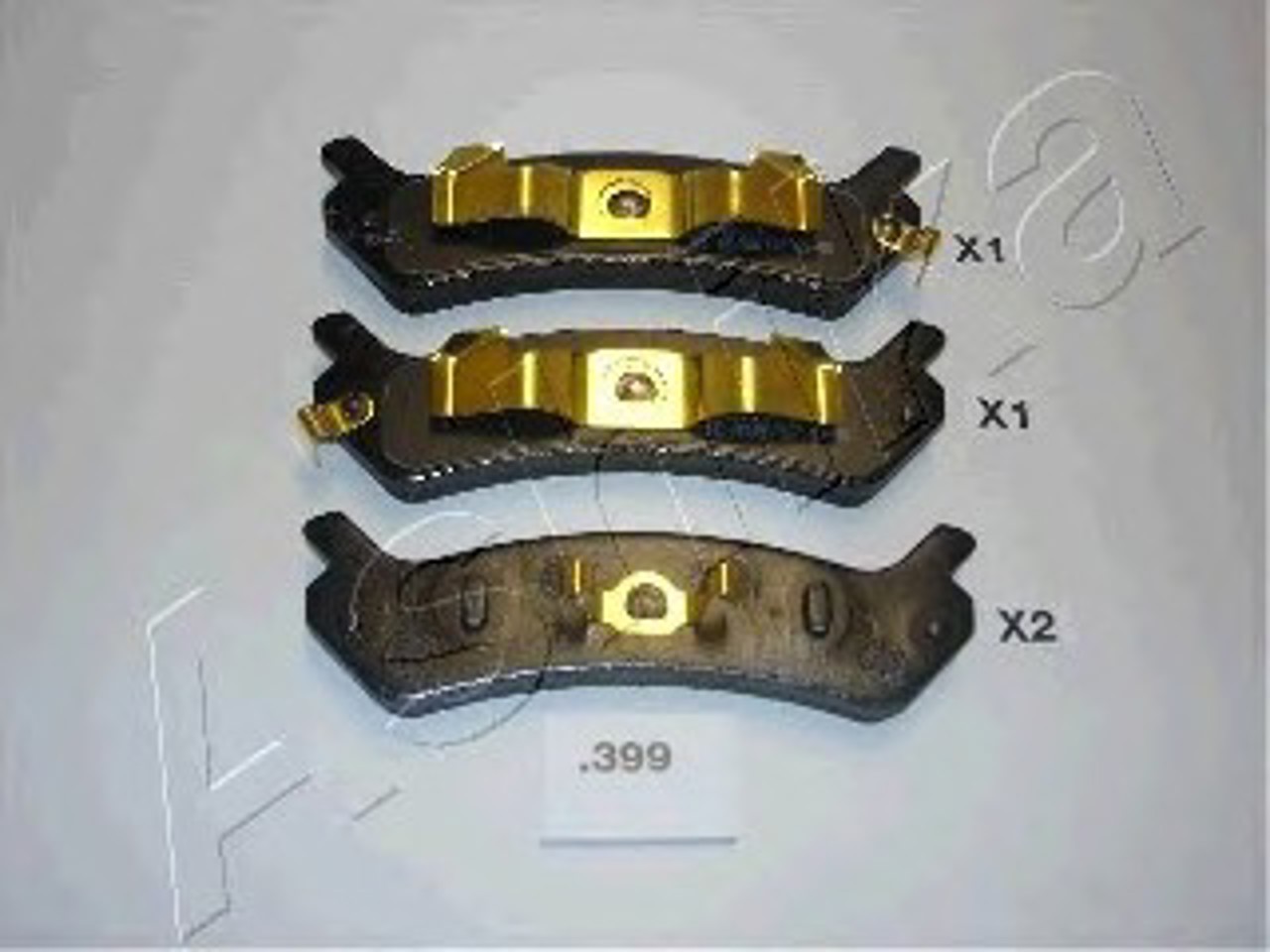 Колодки тормозные дисковые ASHIKA 51-03-399