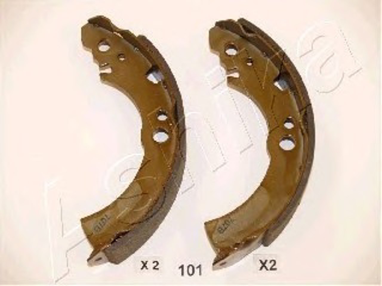 Комплект тормозных колодок ASHIKA 55-01-101