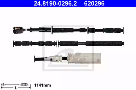 Датчик износа тормозных колодок ATE 24.8190-0296.2
