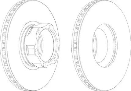 Диск тормозной BERAL BCR119A