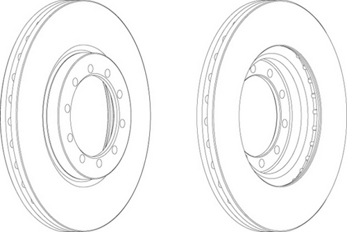 Тормозные диски BERAL BCR182A