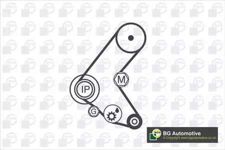 Комплект грм BGA TB9507K