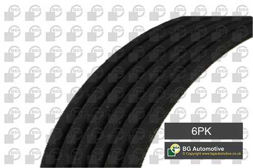 Ремень поликлиновой BGA 6PK1019E