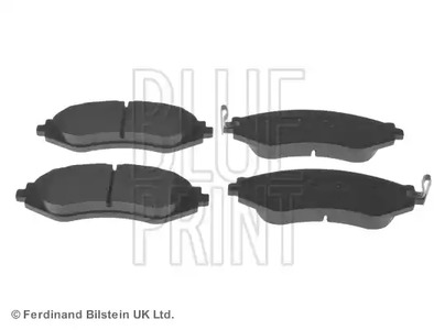 Тормозные колодки дисковые BLUE PRINT ADG04207