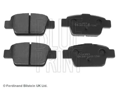 Колодки тормозные дисковые BLUE PRINT ADL144204