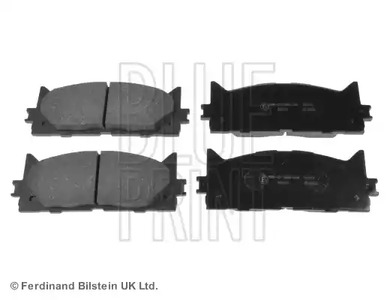 Комплект тормозных колодок дискового тормоз BLUE PRINT ADT342189