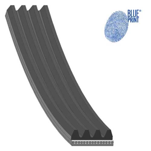 Поликлиновой ремень (ручейковый) BLUE PRINT AD04R1005