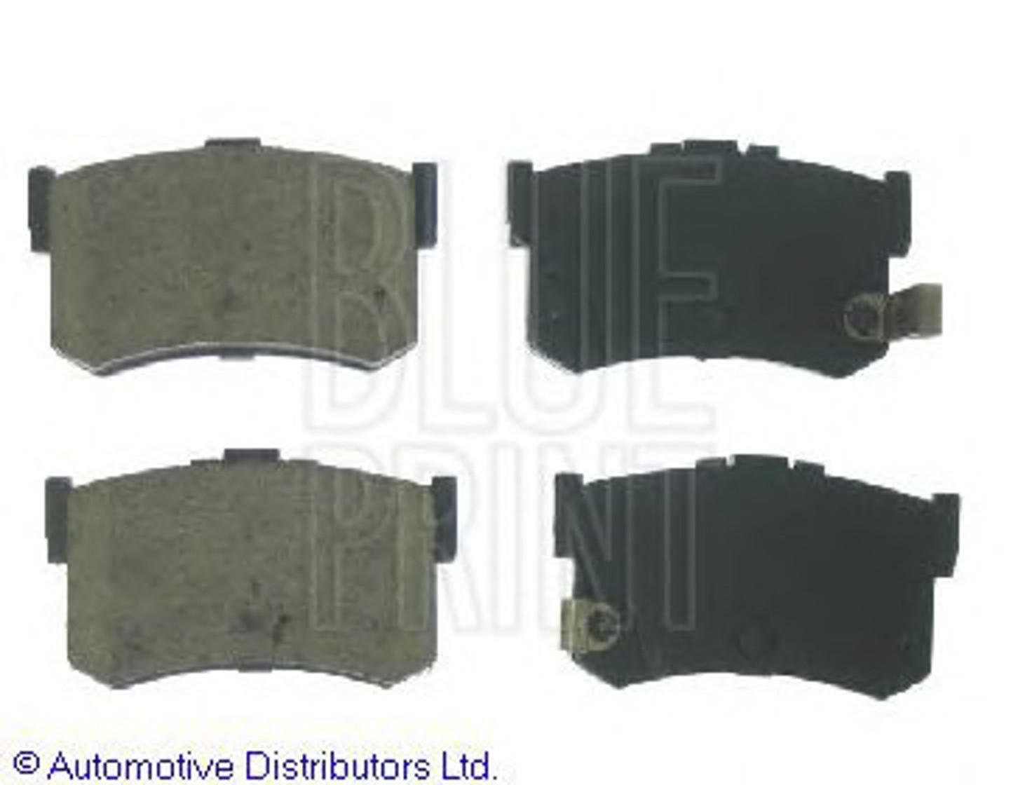 Колодки тормозные дисковые BLUE PRINT ADG04217