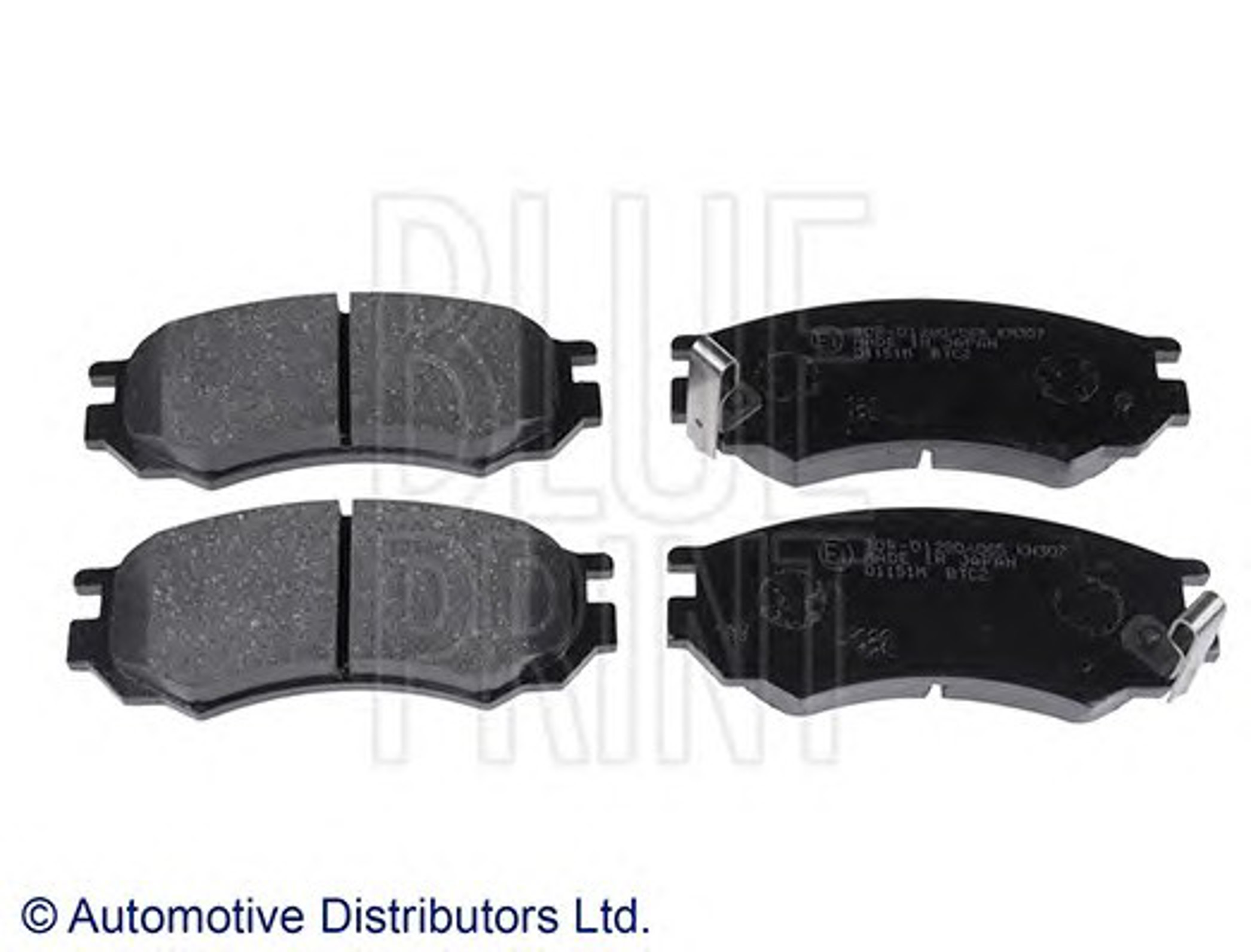 Колодки тормозные дисковые BLUE PRINT ADN14288