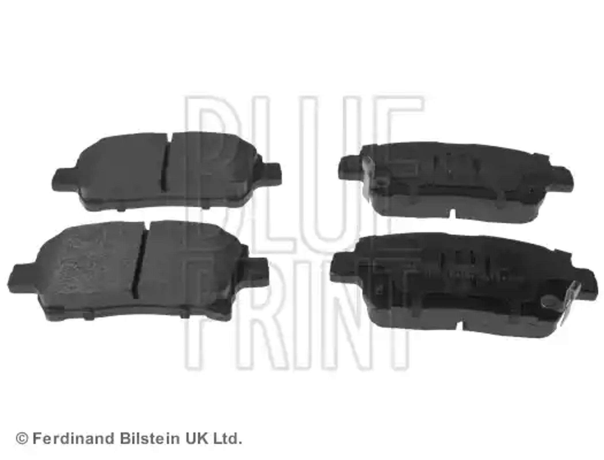Колодки тормозные дисковые BLUE PRINT ADT342177