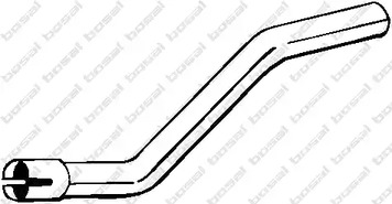 Труба выхлопного газа BOSAL 750-021