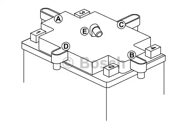 Аккумулятор для мототехники BOSCH 0092M60060