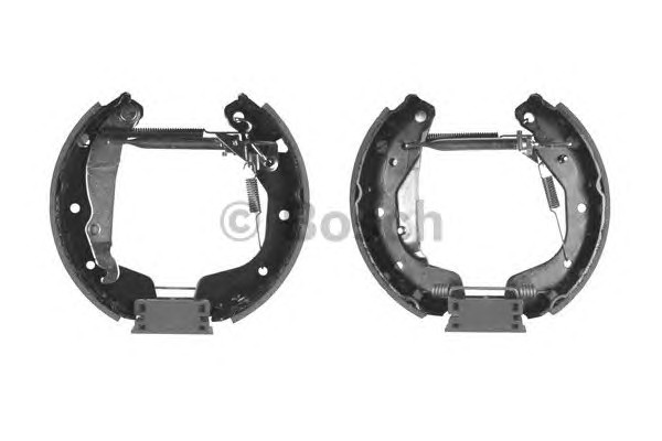 Колодки тормозные барабанные BOSCH 0204114630