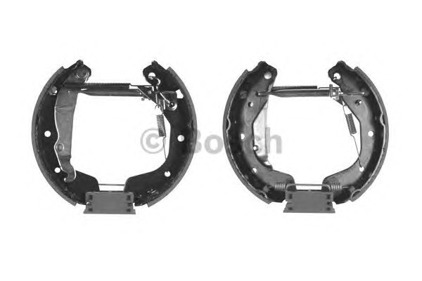 Комплект тормозных колодок BOSCH 0204114651