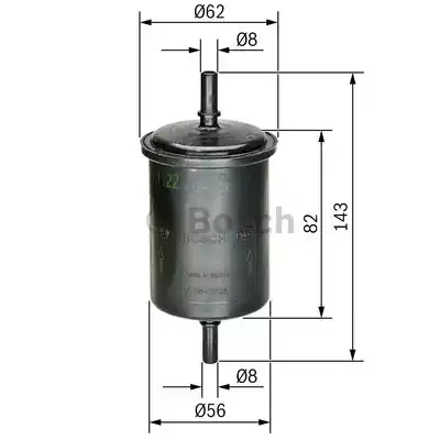 Топливный фильтр BOSCH 0450902161