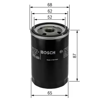 Масляный фильтр BOSCH 0986452060