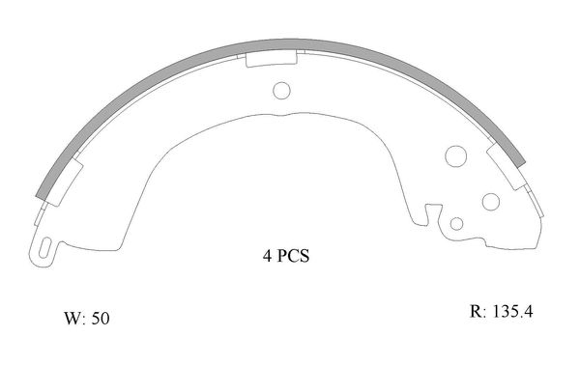 Комплект тормозных колодок BOSCH 0986AB0006