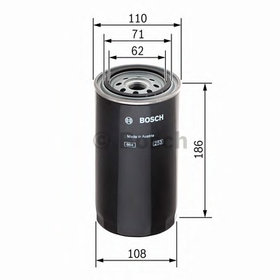 Топливный фильтр BOSCH 1457429681