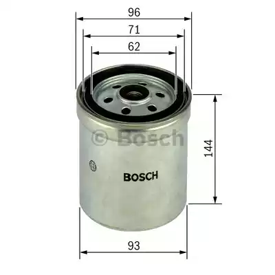 Топливный фильтр BOSCH 1457434407