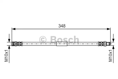 Шланг тормозной BOSCH 1 987 476 080