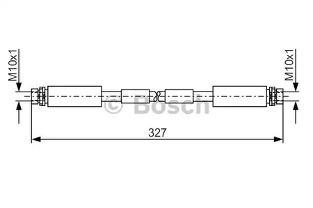 Тормозной шланг BOSCH 1 987 476 856