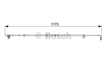 Сигнализатор износ тормозных колодок BOSCH 1 987 473 032