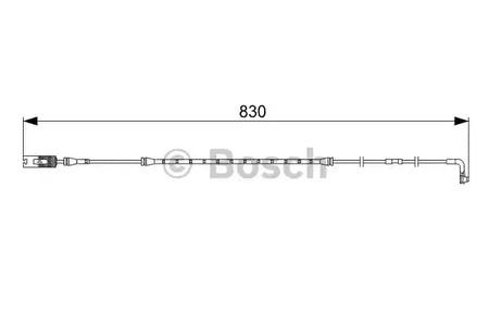 Сигнализатор износ тормозных колодок BOSCH 1 987 473 043