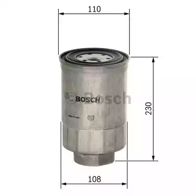 Топливный фильтр BOSCH F026402038