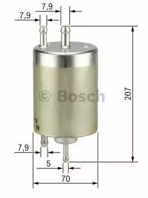 Топливный фильтр BOSCH F026403000
