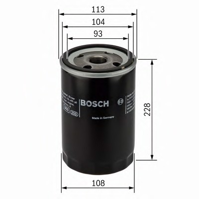 Масляный фильтр BOSCH F026407048