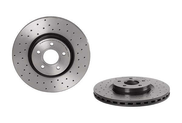 Brake disc BREMBO 09.C542.1X