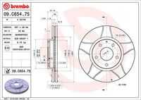 Disc BREMBO 09.C654.75