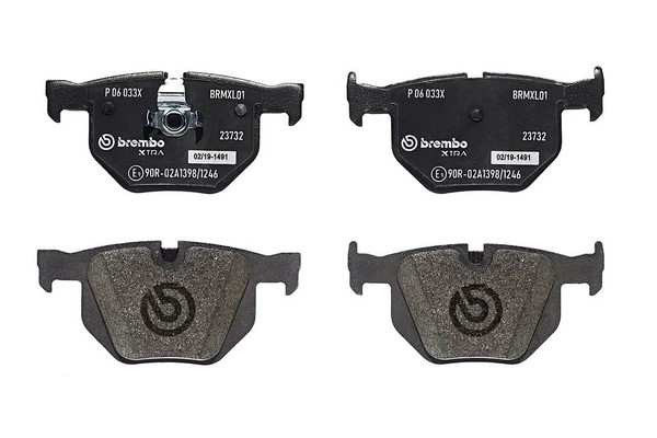 Тормозные колодки BREMBO P06033X