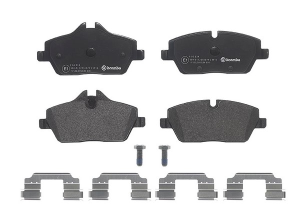 Тормозные колодки BREMBO P06034