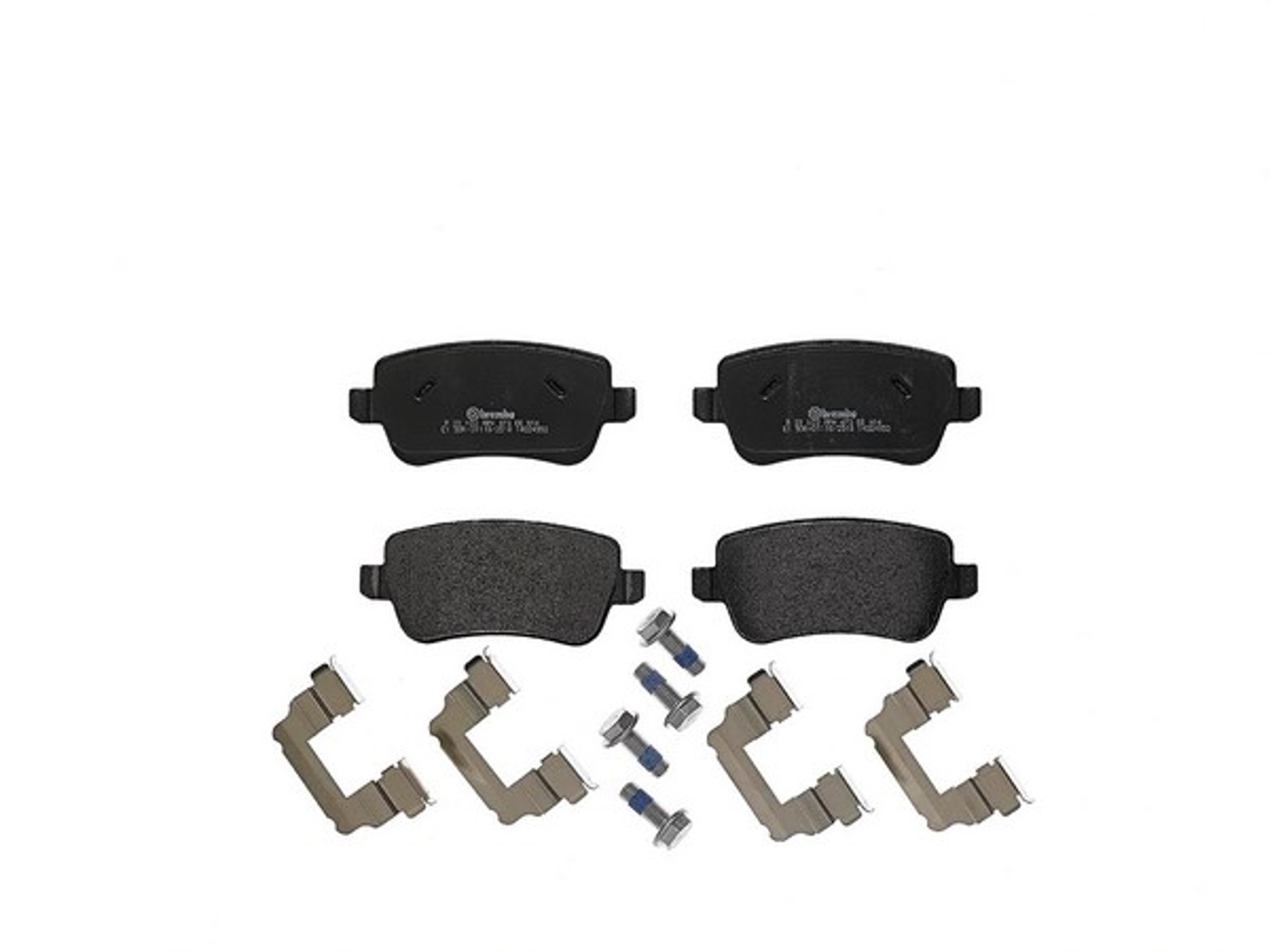 Колодки тормозные дисковые BREMBO P23102